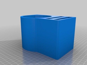 phone cup holder 3d print model - Mito3D