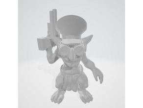 gretchin leader les créatures ork 3d print model - Mito3D