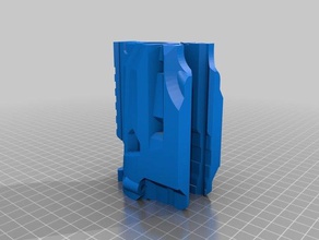caliburn Karabiner - angefordert Oberteil nerf 3d print model - Mito3D