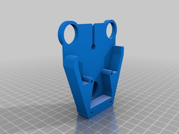 mpcnc motor kapağı remix parçalar eklenti kap step 3D print model - Mito3D