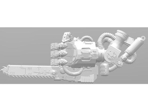 yumruk zincirleme hobi warhammer 40k 3d print model - Mito3D