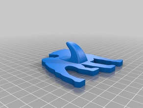 pug wall hanger - version 1 organization 3d print model - Mito3D