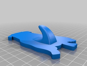 pug wall hanger - version 2 organization 3d print model - Mito3D