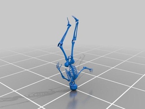skeleton people 3d print model - Mito3D
