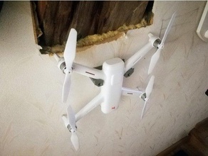 xiaomi fimi a3 drone de la pared soporte r c vehículos quad quadcopter quadrocopter colgador montaje en 3d print model - Mito3D