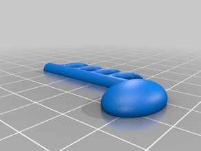 hemidemisemiquaver - 64th note signs & logos music sixty-fourth 3d print model - Mito3D