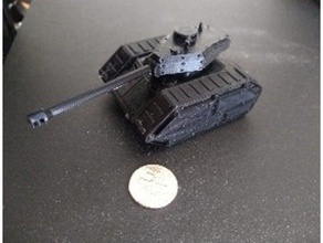 t-1 sandcrab v2 vehicles military scalemodel tank wargaming warhammer 40k 3d print model - Mito3D