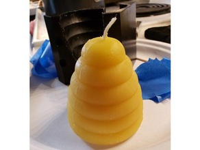 beehive candle decor 3d print model - Mito3D