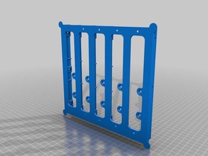 modificati i lati piccolo sistema di storage rack portautensili & caselle interrompere 3d print model - Mito3D
