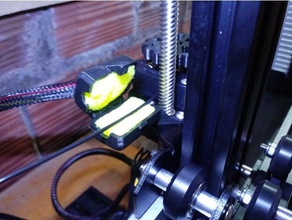 filtro fixo para filamento ender 3 Stampante 3d accessori interrompere 3d print model - Mito3D