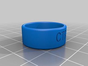 scot ctr Ringe kundengebundene 3d print model - Mito3D
