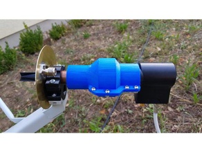 lnb - poty adaptör opticum yemek diy bağdaştırıcı dm4ds hamradio amatör radyo twitter 3d print model - Mito3D