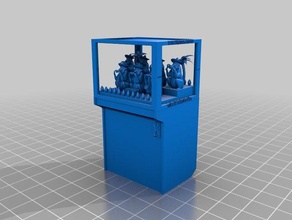 bimbo macaco banda máquina parar 3d print model - Mito3D