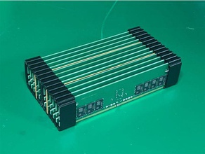 dimm container frames computer frame ddr ddr4 memory 3d print model - Mito3D