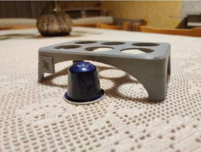 nespresso capsule filler holder kitchen & dining coffee refiller 3d print model - Mito3D