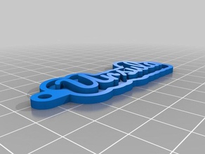 ursula keychains customized 3d print model - Mito3D