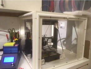 improv enclosure ikea lack + fiskbo frames hack 3d print model - Mito3D