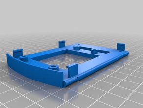 pi versione 1 parte rinnovata rack l'elettronica raspberry caso 3d print model - Mito3D