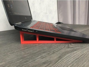 laptop stand cooler computer support ordinateur 3d print model - Mito3D