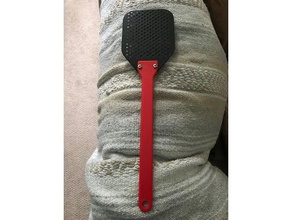 basic fly swatter household killer smasher 3d print model - Mito3D
