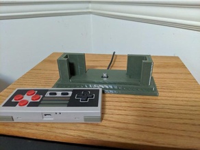 8bitdo nes30 charging dock video games emulation emulator nes usb 3d print model - Mito3D