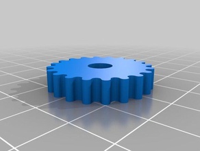 double gear zappeln Spielzeug & Spiele 3d print model - Mito3D