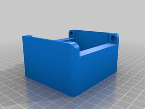 mi magnéticas personalizadas bisagra de la caja los contenedores personalizado 3d print model - Mito3D