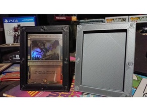 display frame magic gathering similar tcgs updated 8 20 2019 toy & game accessories 3d print model - Mito3D