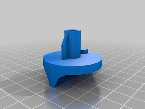 aria condizionata manopola parti di ricambio 3d print model - Mito3D