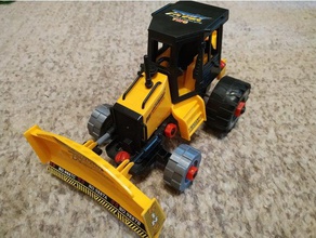 la rueda del tractor juegos y juguetes sparepart pieza de repuesto juguete el 3d print model - Mito3D