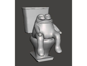 peepopoopoo creatures pepe frog twitch 3d print model - Mito3D