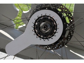 rueda dentada de la llave gates carbon drive herramientas mano bicicletas bicicleta rohloff herramienta 3d print model - Mito3D