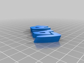 lau Anahtarlık özelleştirilmiş 3d print model - Mito3D