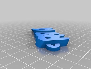 rabas chaveiros personalizado 3d print model - Mito3D