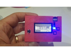 arduboy cas les jeux vidéo arduino 3d print model - Mito3D
