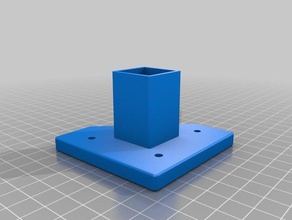 gazebo de anclaje los pies La impresión en 3d 3d print model - Mito3D