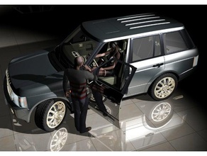 range rover Fahrzeuge 3d print model - Mito3D