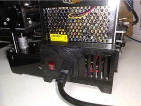interruptor anet a6&a8 Impressora 3d acessórios alimentação a6 a8 partes 3d print model - Mito3D