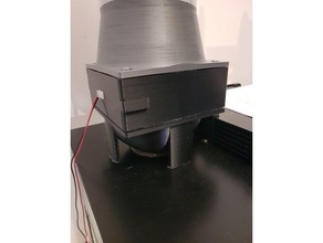 a ventilação do gabinete v2 multi ferramentas de saída espacially prusa mmu2s Impressora 3d peças aeração reservatório óleo filtro i3 as 3d print model - Mito3D