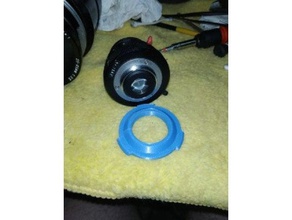 c mount nex adapter camera lens sony alpha 3d print model - Mito3D