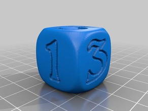 one ring rpg dice 3d print model - Mito3D