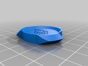 rocket makercoin coins & badges fusion360 fusion 360 space 3d print model - Mito3D