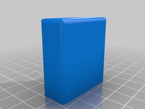 garage remote fob cover ata 3d print model - Mito3D