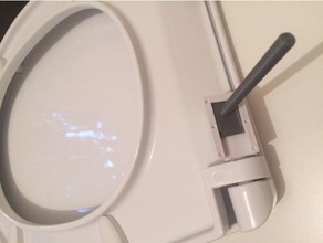 cersanit toilet 9mm rod seat mount replacement parts 3d print model - Mito3D