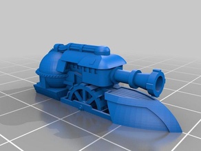 ratty canonnière jeux épique epic40k epic 40k man o war manowar naval miniatures marine wargames warhammer 3d print model - Mito3D