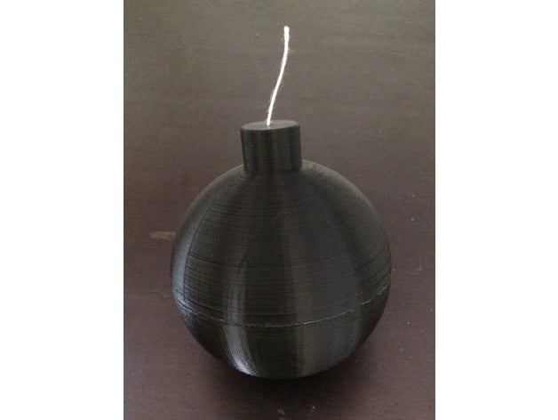 chaîne de bobine bombe d vidoir ficelle L'impression 3d 3D print model - Mito3D