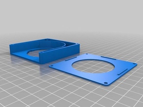 lenovo m72e tiny custom fan casing electronics 3d print model - Mito3D