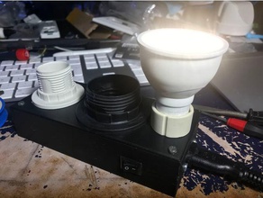 lampada tester l'elettronica 3d print model - Mito3D