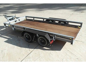 escala 1 10º rc reboque do carro r c veículos rc4wd rccar rccrawler trailer caminhão a turnê de carros turismo 3d print model - Mito3D