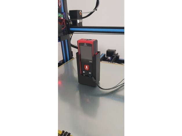 laser mètre de mur porteur porte-outils & boîtes 3D print model - Mito3D